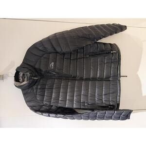 L.L.Bean Men's Black Puffer Jacket Medium Regular